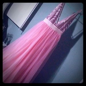 Pink dress